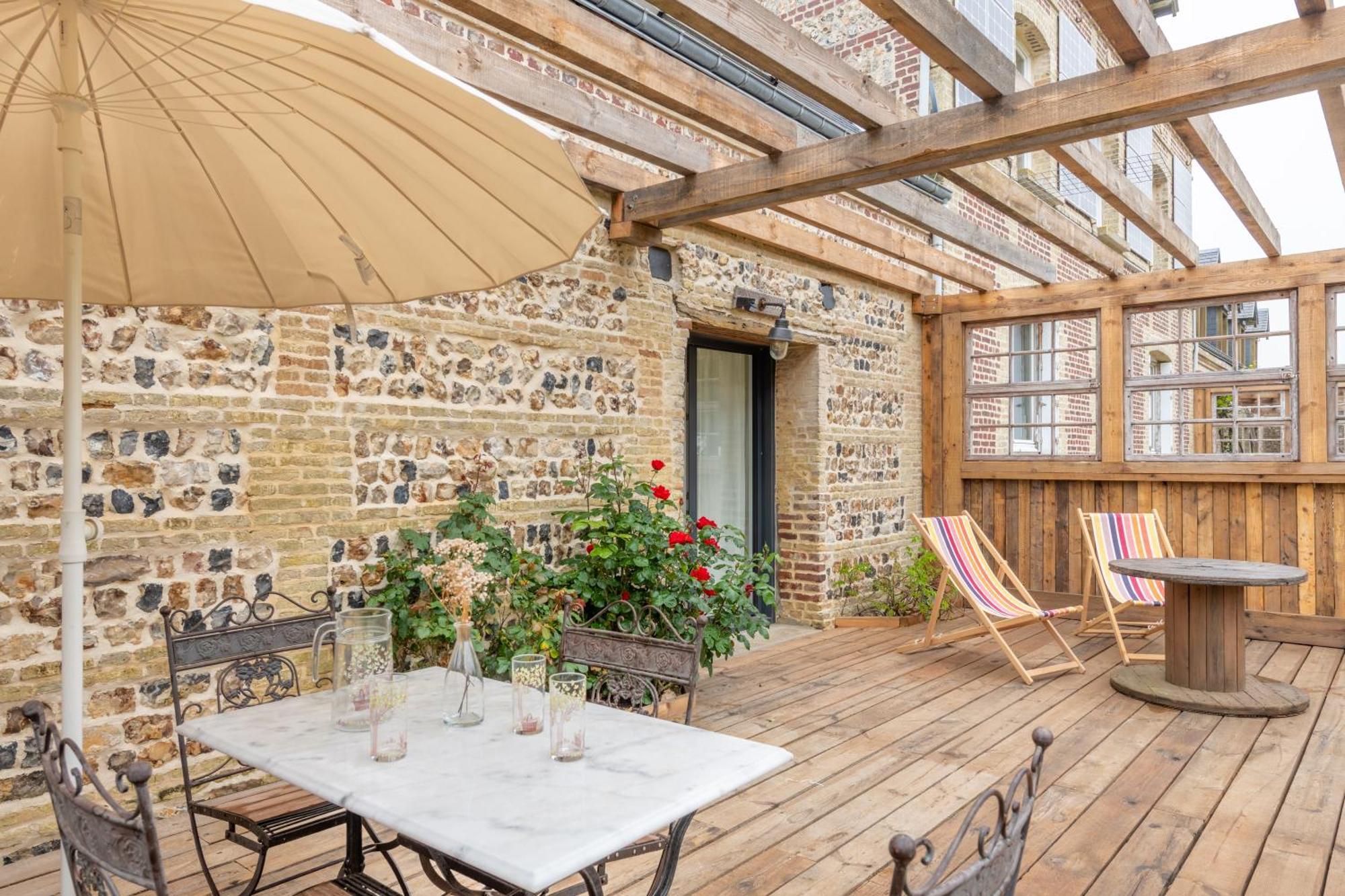 Ecolodge Entre Mer & Campagne - Maison Et Chambres D'Hotes - Le Havre Honfleur Etretat Octeville-sur-Mer Extérieur photo