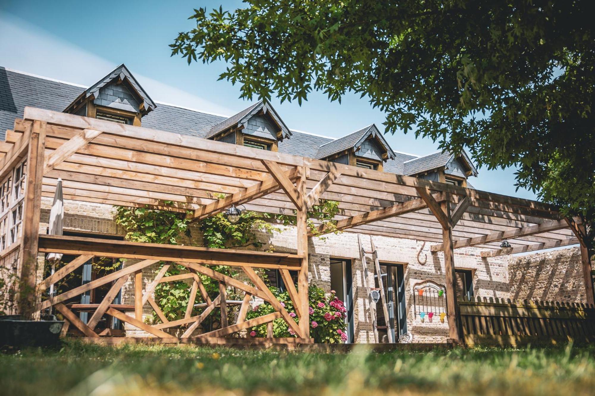 Ecolodge Entre Mer & Campagne - Maison Et Chambres D'Hotes - Le Havre Honfleur Etretat Octeville-sur-Mer Extérieur photo